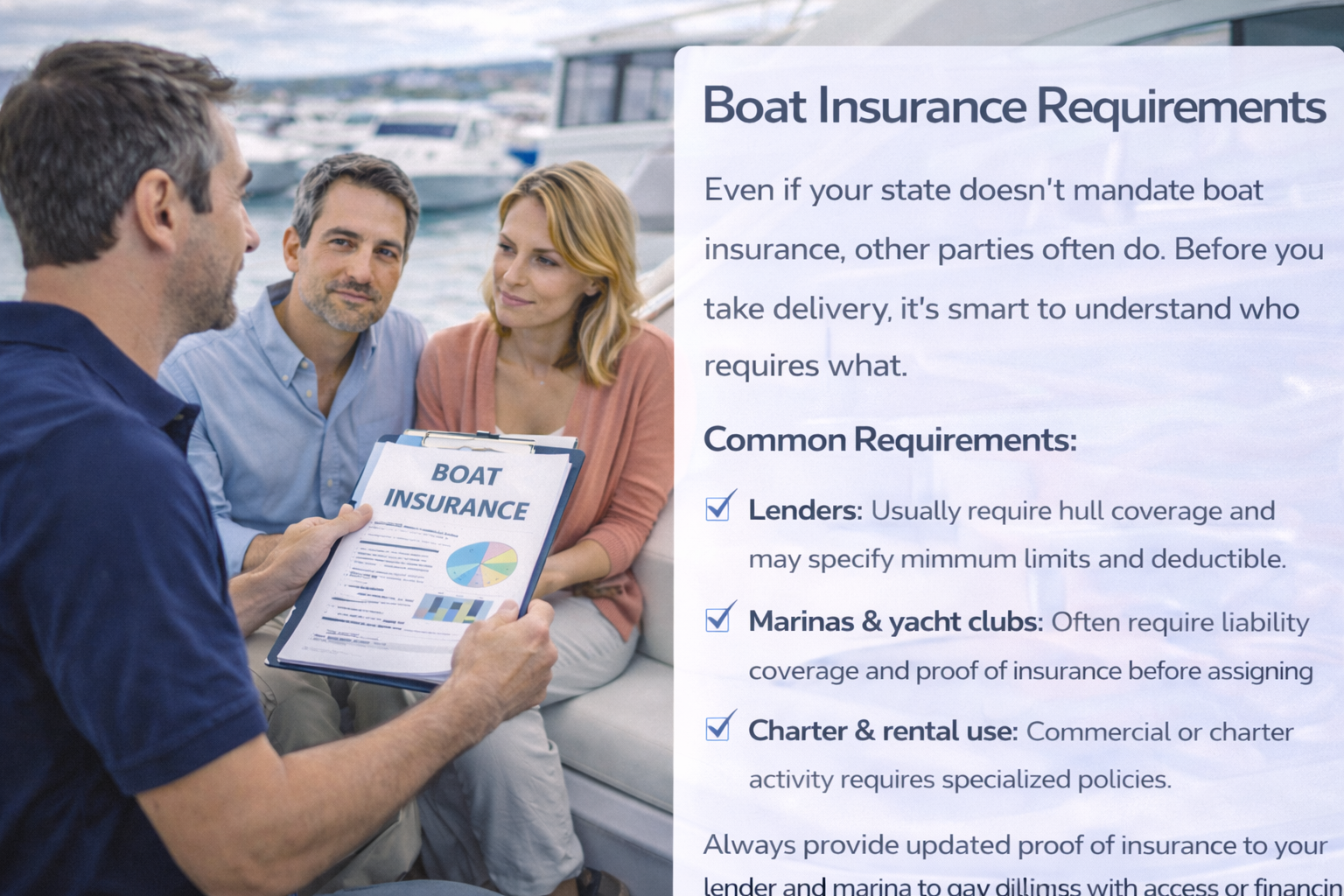 Boat Insurance Requirements